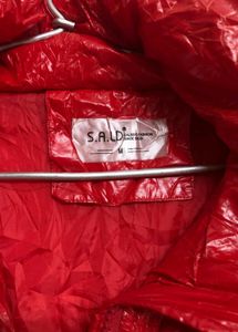S.A.LD Red Puffer Jacket