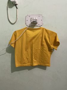 Crop T-shirt And Jegging