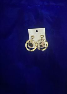 Stylish Circle Drop Earrings