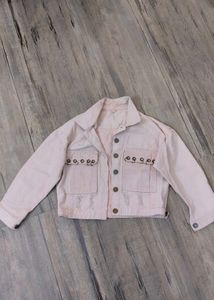 Pink Denim Jacket