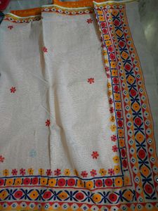 Embroidered Exclusive Cotton Saree