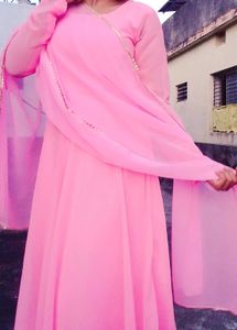 Pink Kurta Set