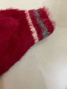 Striped Fuzzy Sweater
