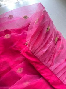 Pink Embroidered Lehenga Choli