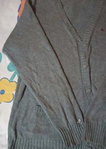 Unisex Polo Cardigan