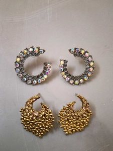 Two Pairs of Fashion Earrings
