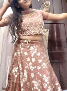 lehenga 🤎🔥 Crop top lehnga wedding with cancan