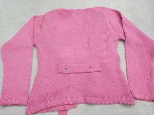 36 Size Pink Style Cardigan