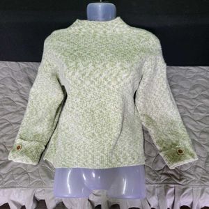 Green Knit Sweater
