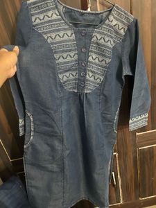 Denim Kurtaa