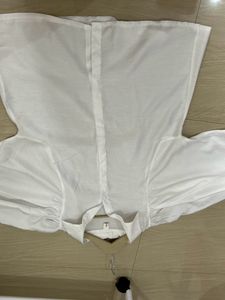 Stylist Loose Fit White Shirt