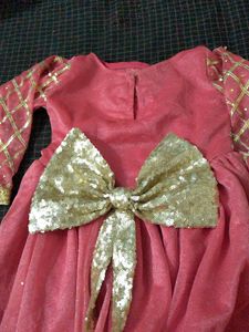 Net Long Frock
