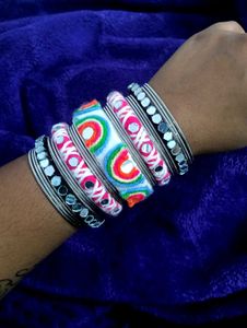 handmade Colorful Bangle Set