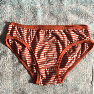 Pack Of 4 Striped Hipster Panties