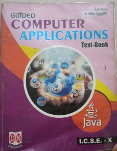 ICSE Java Textbook