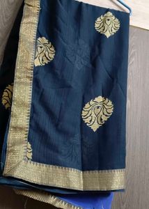 New Saree With Blouse
