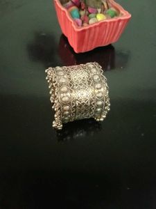 Boho Silver Cuff Bracelet