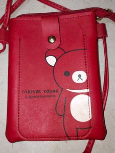 Cute Bear Sling Bag