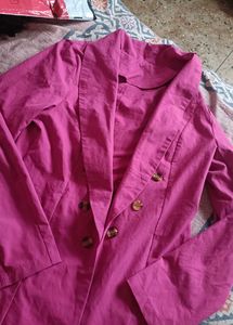 SHEIN Pink Blazer