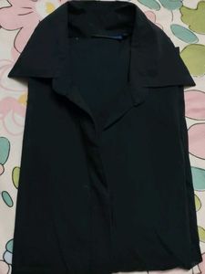 Office Wear Black Shirt