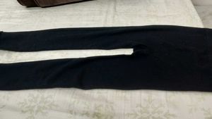 BLACK WOOLEN STOCKINGS For A  TEENAGER GIRL.
