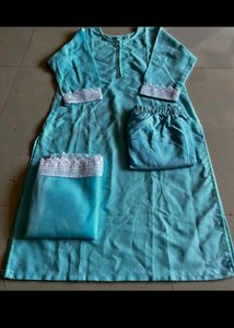 Attractive &amp; Beautiful Kurta Set And Dupatta
