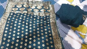 Suit For Wedding With Banarsi Dupatta