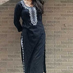 Black Kurta