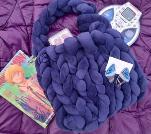 Y2k Pinteresty Core Aesthetic Crotchet Chunky Bag
