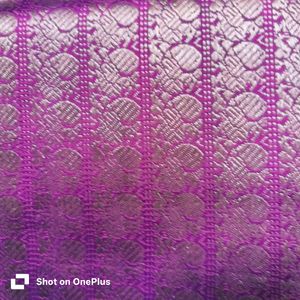 Kanjeevaram pretty Purple Saree with Border