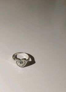Heart Ring pure silver 💕💕