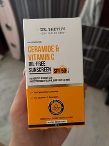 Ceramide &amp; Vitamin C Sunscreen - 50gm
