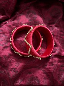 Threaded bangles - 1 pair