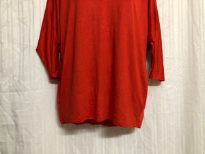 Orange Long Sleeve Top