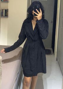 Black Blazer Dress