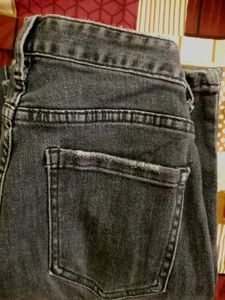 Black Straight Jeans
