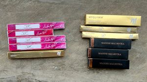 Myglamm Combo Pick Any 3 Lipsticks Free Sheetmask