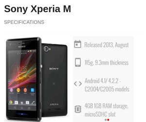 Sony xperia C2004 Vintage Mobile Working