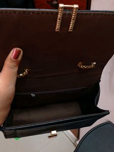 Party Black Sling Bag
