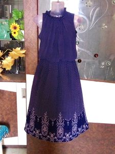 Polka Dotted Blue Dress🧿