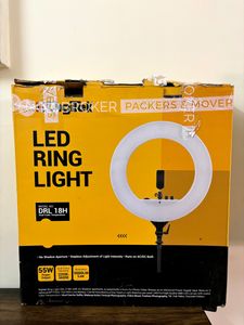 Digitek LED Ring Light: 18 Inch, 2 Color Modes, Di