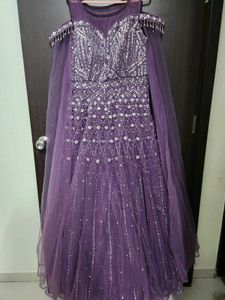 Sale Price Beautiful Lavender Colour Gown