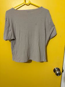 R&amp;B Ribbed Crop Top - Size XXL