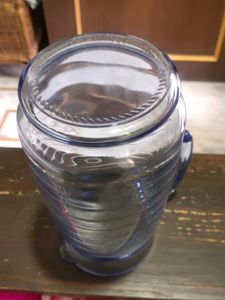 Blue Shaded Glass Jug