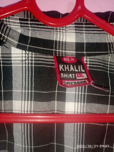 Shirt Black And White Check Trending...