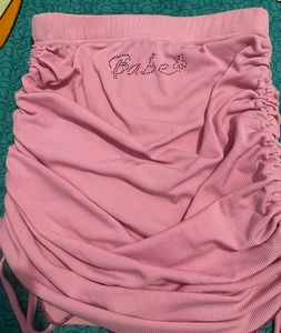 Cute Tube Baby Pink Top