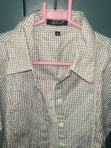 Striped short sleeve shirt