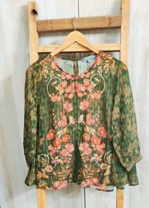 Floral Print Top size-44