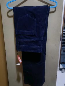 Blue Wide Leg Jeans
