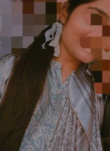 Ribbon EARRINGS🧸🩵